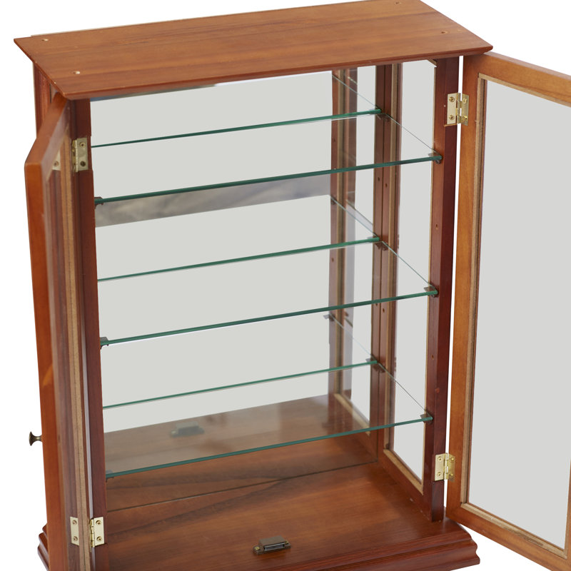 Charlton Home Denya WallMounted Curio & Reviews Wayfair